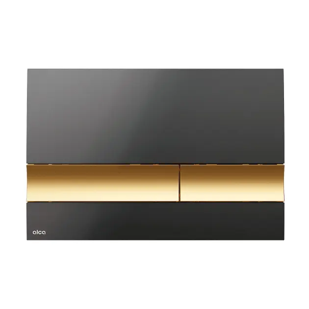 E-shop Alca - Ovládanie splachovania, čierna/zlatá M1728-5IIJ3