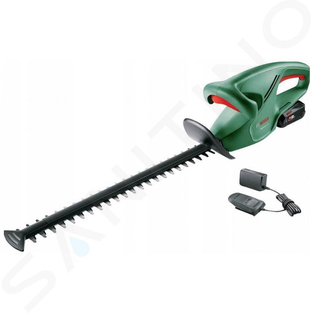 Bosch Herramientas de jardinería - Cortasetos AKU 18V 45 cm, 1x batería 2,0 Ah Li-Ion, cargador 0600849H02