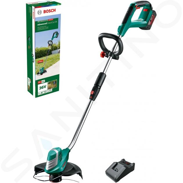 Bosch Zahradní technika - 36V AKU strunová sekačka, záběr 30 cm, 1x aku 2,0 Ah Li-Ion, nabíječka 0600878N03