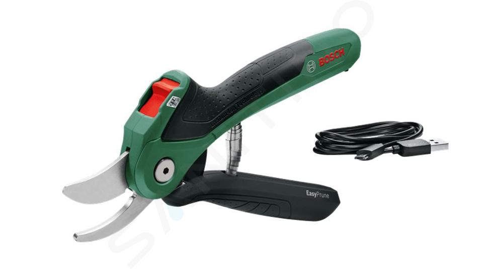 Bosch Zahradní technika - 3,6V AKU nůžky na větve, USB kabel 06008B2102