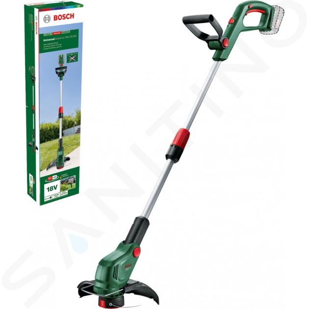 Bosch Outils de jardinage - Coupe-bordures sans fil 18V, largeur de coupe de 26 cm, sans batterie ni chargeur 06008C1F01