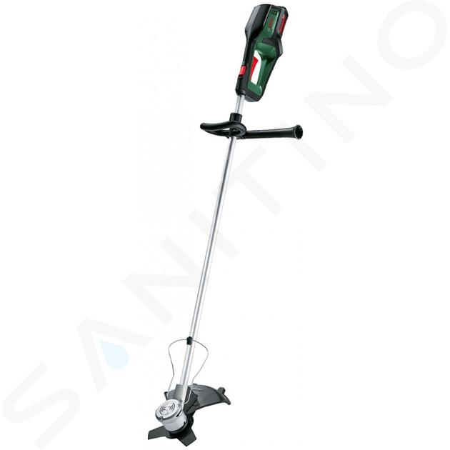 Bosch Outils de jardinage - Débroussailleuse sans fil 36V, largeur 33 cm, 1 batterie Li-Ion 2,0 Ah, chargeur 06008C1K03