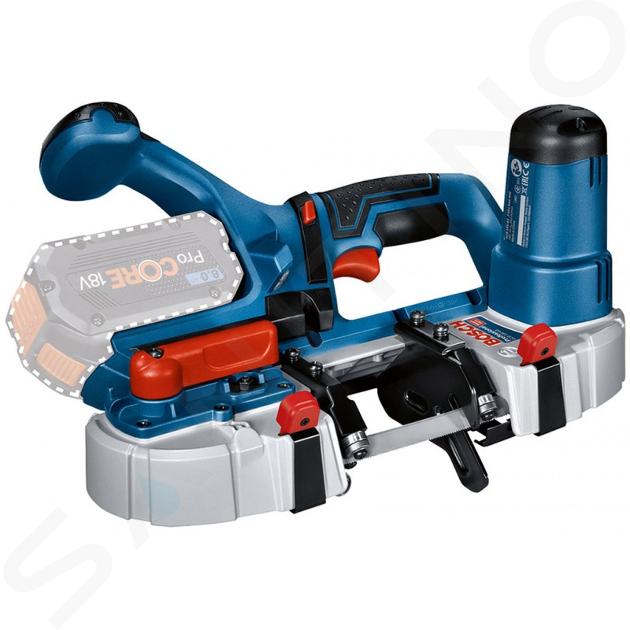 Bosch Utensili - Sega a nastro a batteria 18V per metallo, senza batteria e caricabatterie 06012A0400