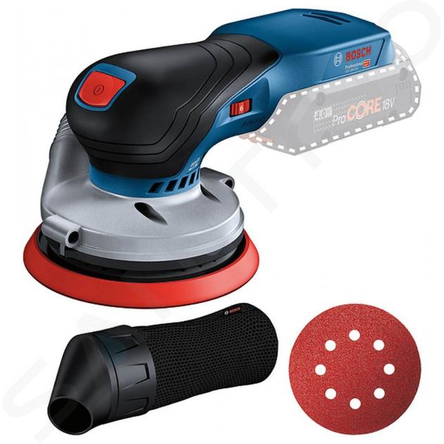 Bosch Náradie - 18V AKU excentrická brúska 125 mm, bez batérie a nabíjačky 0601372201