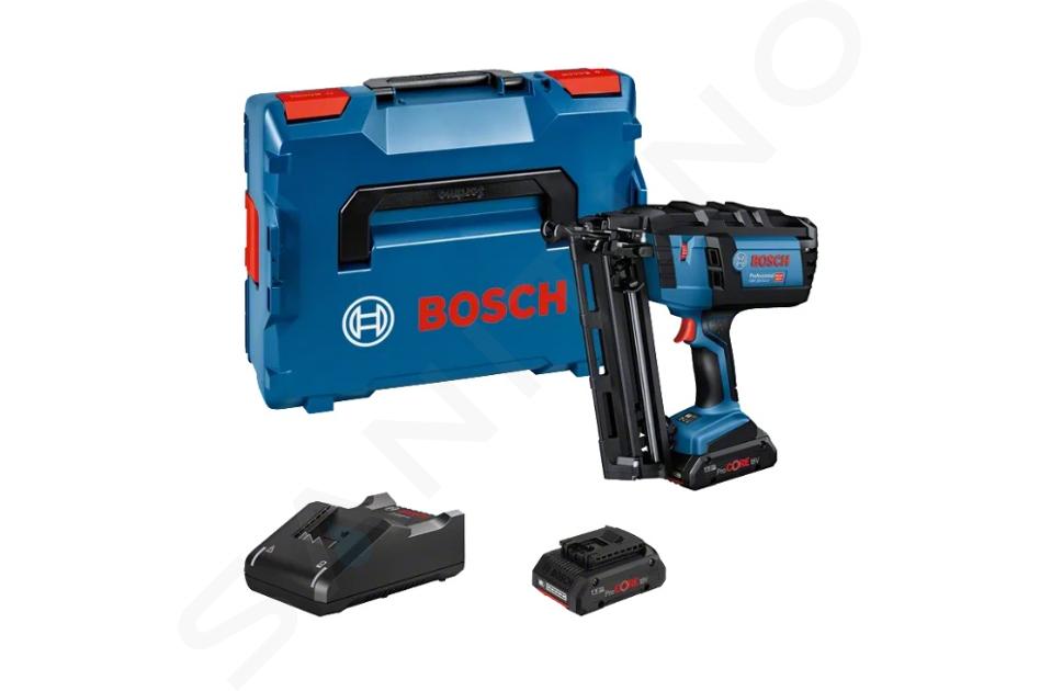 Bosch Nářadí - 18V AKU hřebíkovačka 32-64 mm, 2x aku 4,0 Ah ProCORE, nabíječka 0601481003