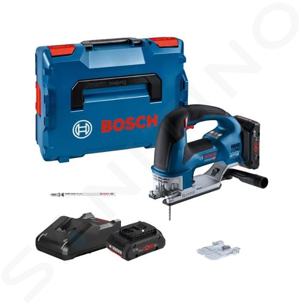 Bosch Eszközök - 18V akkumulátoros dekopírfűrész, 2x 4.0 Ah ProCORE, töltő 06015B1002
