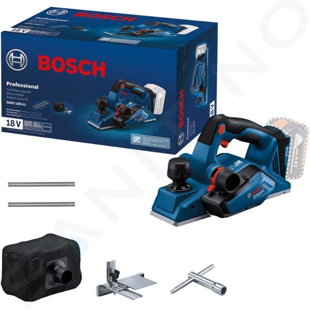 Bosch Herramientas - Cepillo AKU 18V 82 mm, sin batería ni cargador 06015B5021