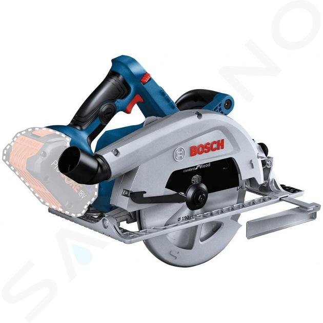 Bosch Nářadí - 18V AKU okružní pila 190 mm, bez baterie a nabíječky 06016B5000