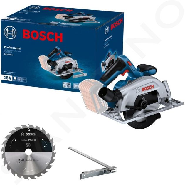 Bosch Nářadí - 18V AKU okružní pila 165 mm, bez baterie a nabíječky 06016C1221