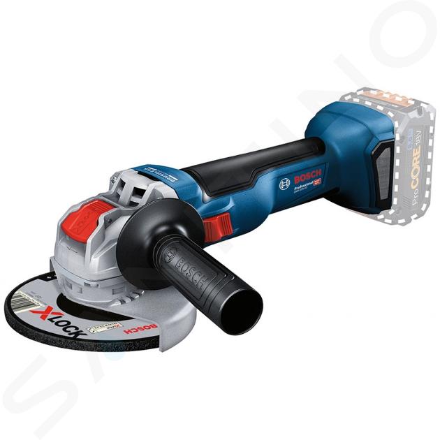 Bosch Herramientas - Amoladora angular AKU 18V 125 mm, sin batería ni cargador 06017B0100