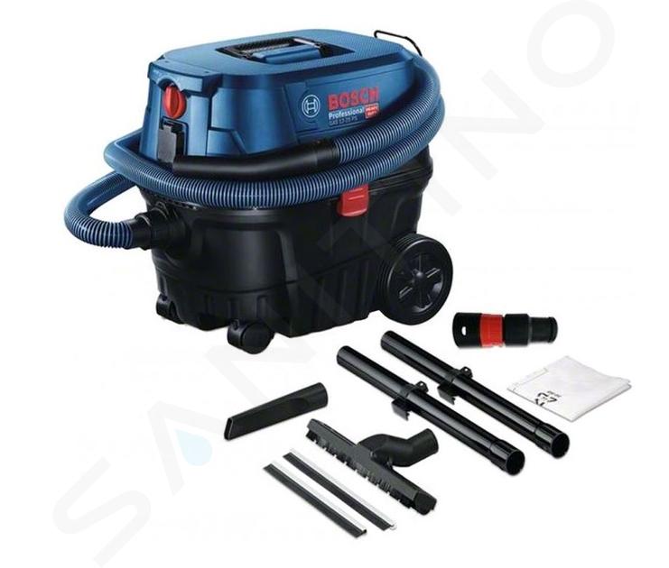 Bosch - Aspirador industrial 1250 W, volumen 25 l 060197C100