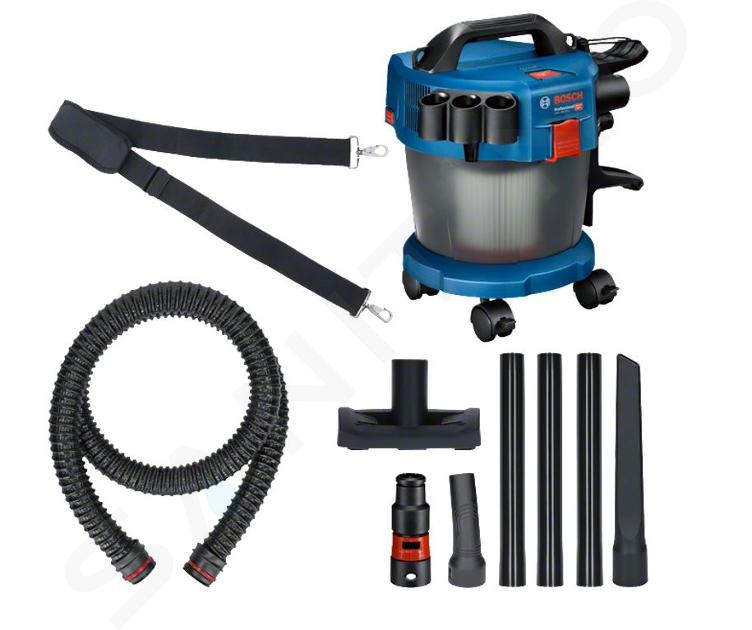 Bosch - 18V AKU priemyselný vysávač, objem 10 l, bez batérie a nabíjačky 06019C6302