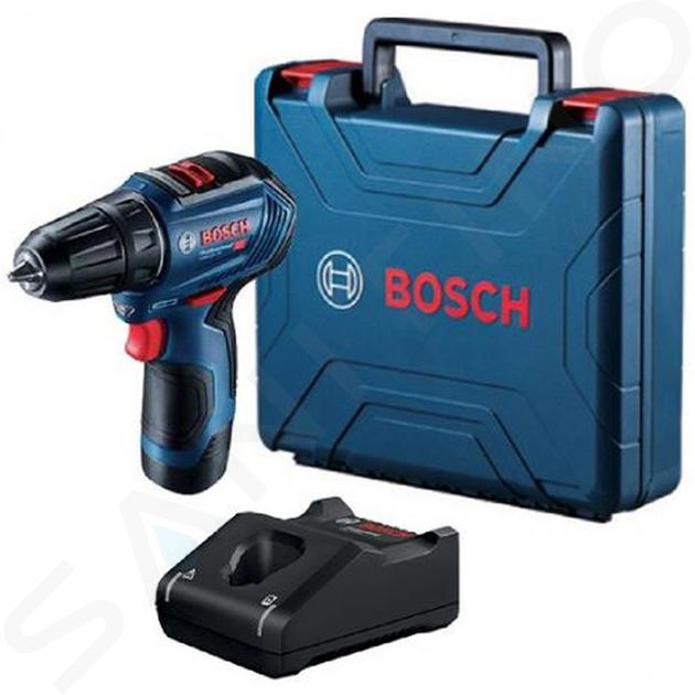 Bosch Náradie - 12V AKU vŕtací skrutkovač, 2x aku 2,0 Ah Li-Ion, nabíjačka 06019G9000