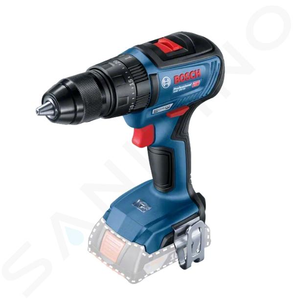 Bosch Outillage - Perceuse-visseuse à percussion sans fil 18V, sans batterie ni chargeur 06019H5106