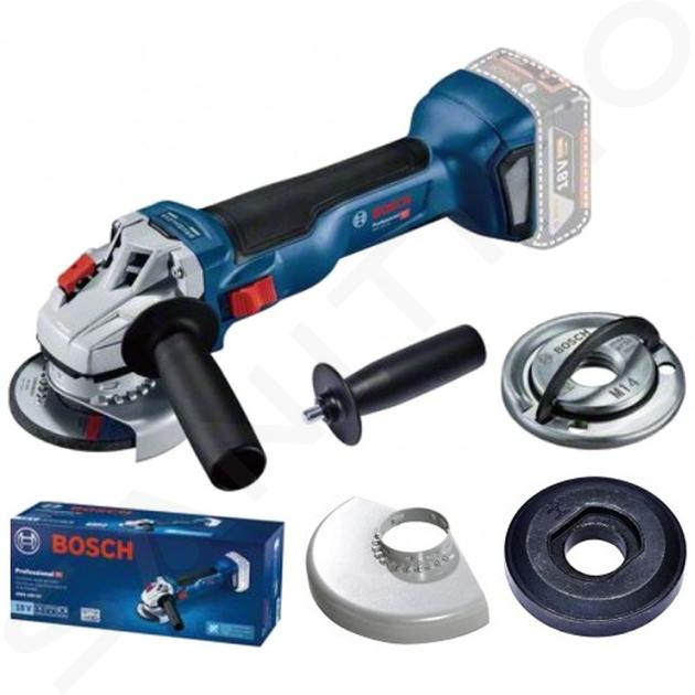 Bosch Utensili - Smerigliatrice angolare a batteria 18V 115 mm, senza batteria e caricabatterie 06019J4000