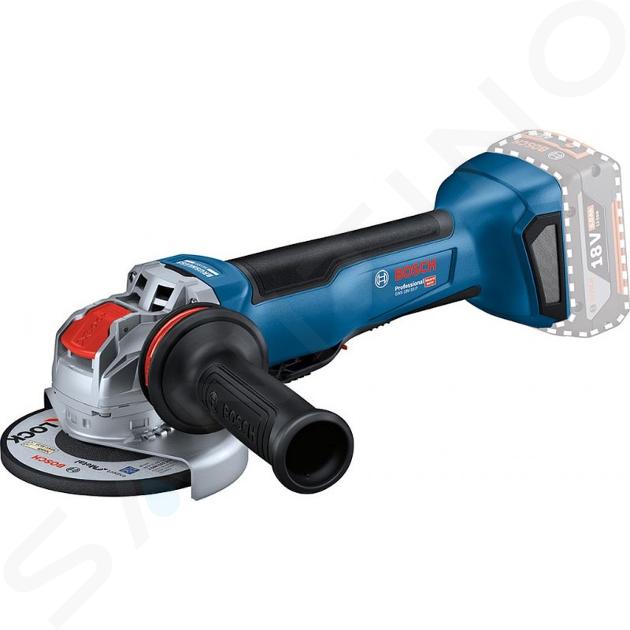 Bosch Gereedschap - 18V ACCU-haakse slijper 125 mm, zonder accu en lader 06019J4200