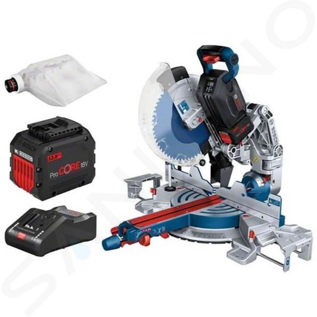 Bosch Eszközök - 18V AKU gérvágó fűrész 305 mm, 2x akkumulátor 12,0 Ah ProCORE, töltő 0601B43001