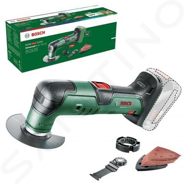 Bosch Nářadí - 18V AKU oscilační multibruska, bez baterie a nabíječky 0603105000