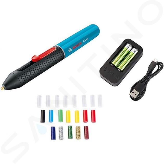 Bosch - Pluma estilográfica AKU 3,6V, cargador, azul 06032A2104