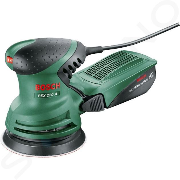 Bosch Herramientas - Amoladora excéntrica 125 mm, 220 W 0603378000