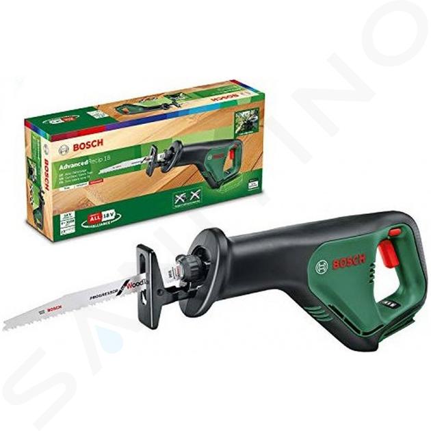 Bosch Herramientas - Sierra de sable AKU de 18 V, sin batería ni cargador 06033B2402