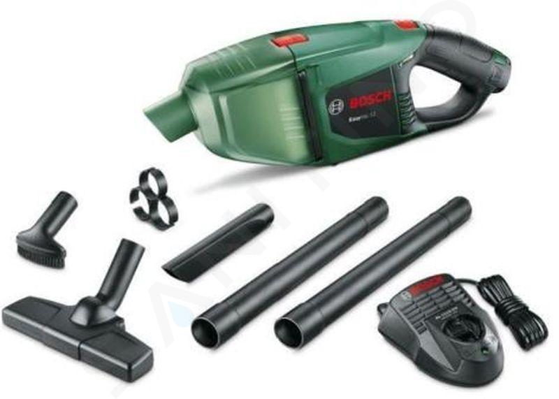 Bosch Accessoires - Aspirateur à main sans fil 12 V, volume 380 ml, 1 batterie 2,0 Ah Li-ion, chargeur 06033D0001