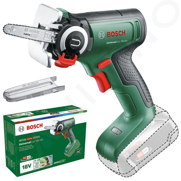 Bosch Gartengeräte - 18V Akku-Säge 7 cm, ohne Akku und Ladegerät 06033D5200