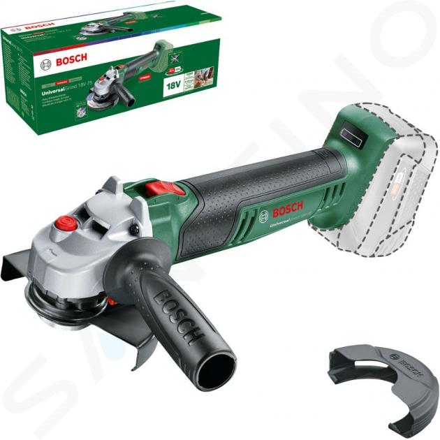 Bosch Gereedschap - 18V ACCU-haakse slijper, zonder accu en lader 06033E5001