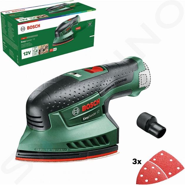 Bosch Náradie - 12V AKU vibračná brúska, bez batérie a nabíjačky 060397690B