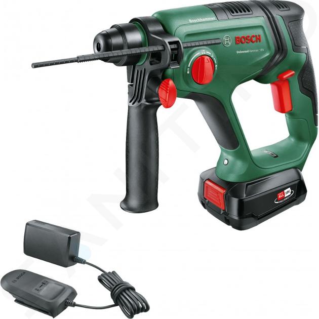 Bosch Nářadí - 18V AKU vrtací kladivo, 1x aku 2,5 Ah, nabíječka 06039D6002