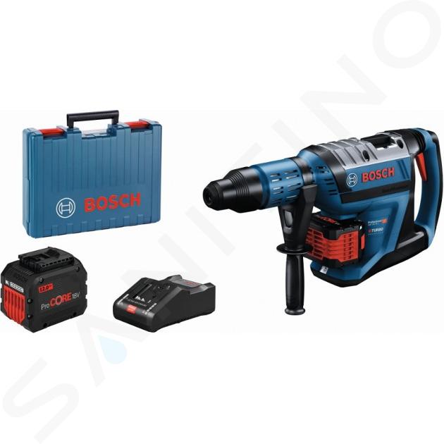 Bosch Nářadí - 18V AKU vrtací kladivo SDS Max, 2x aku 12,0 Ah ProCORE, nabíječka 0611913002