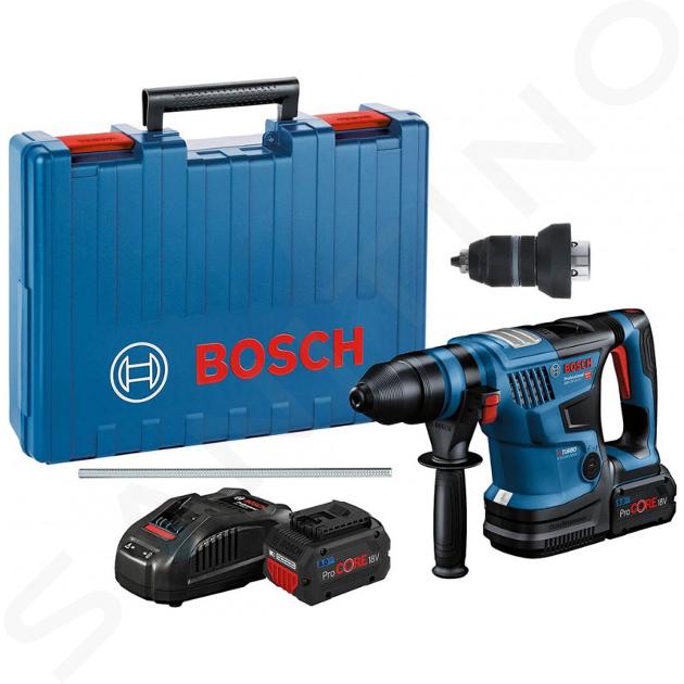 Bosch Nářadí - 18V AKU vrtací kladivo SDS Plus, 2x aku 8,0 Ah ProCORE, nabíječka 0611914002