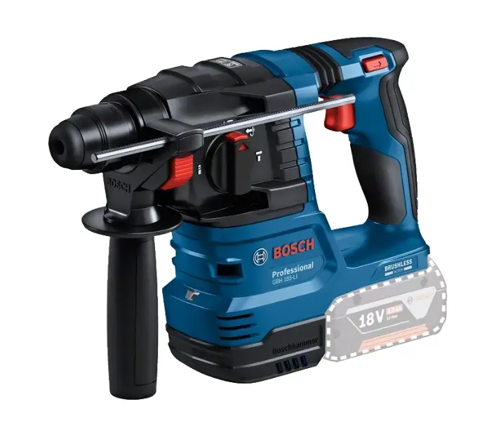Perceuse-visseuse à Percussion BLACK+DECKER 18V Sans Fil - Moteur Sans Balais, 28 000 BPM, Couple 52 Nm - 2 Batteries 1,5 Ah Incluses