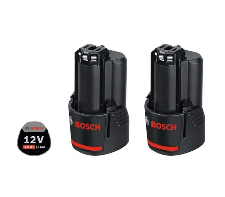 Bosch - Акумулаторна батерия Li-Ion GBA, 12 V, 3,0 Ah, 2 броя 1600A00X7D