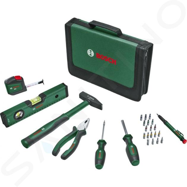 Bosch Herramientas - Juego de herramientas manuales de 25 piezas 1600A0275J