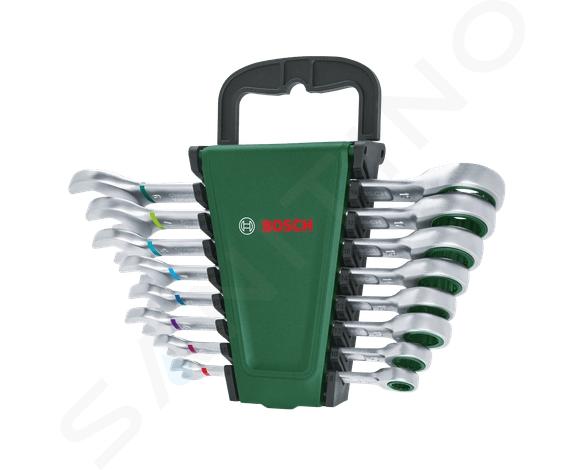 Bosch Náradie - 8-dielna súprava račňových kľúčov 1600A027PS