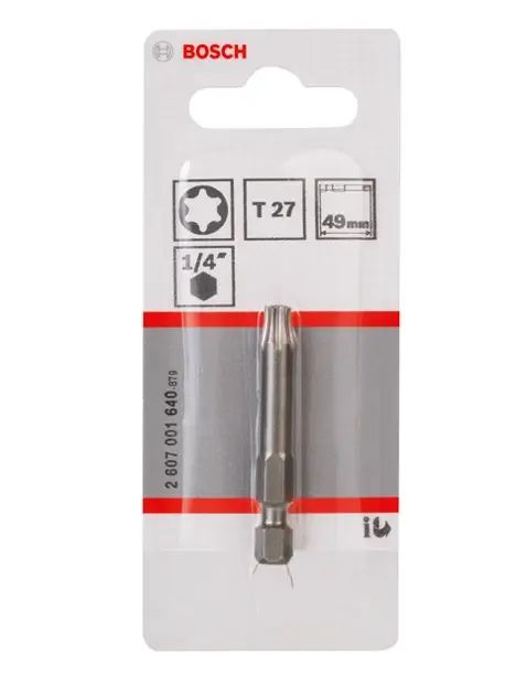 Levně Bosch Příslušenství - Bit T27, délka 49 mm 2607001640