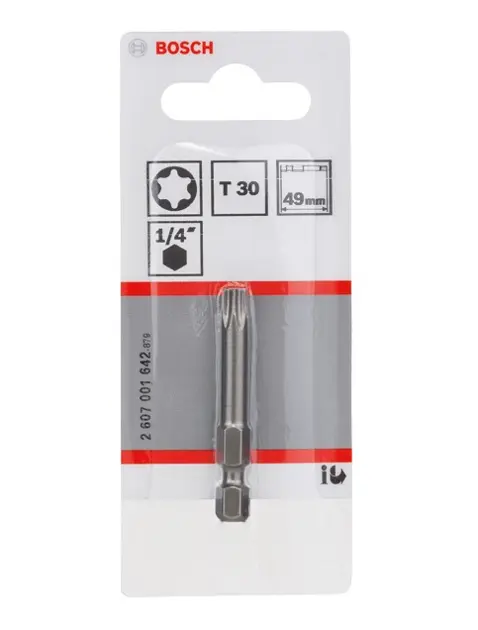 Levně Bosch Příslušenství - Bit T30, délka 49 mm 2607001642