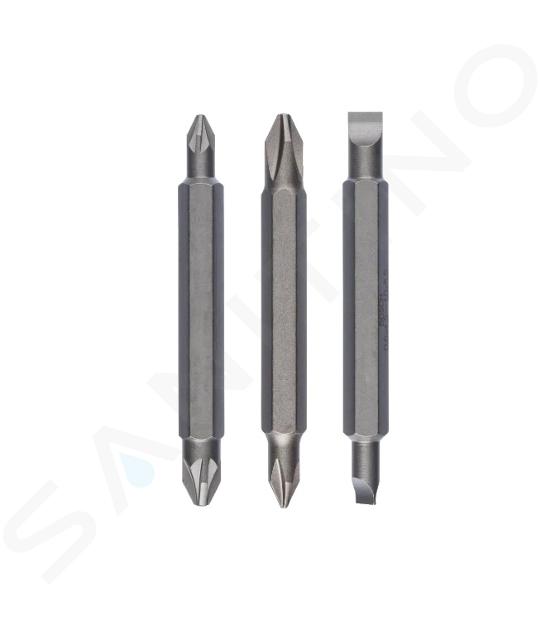 Bosch Príslušenstvo - 3-dielna súprava obojstranných bitov, dĺžka 60 mm 2607001745