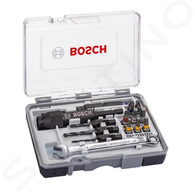 Bosch Příslušenství - 20dílná sada bitů a vrtáků 2607002786