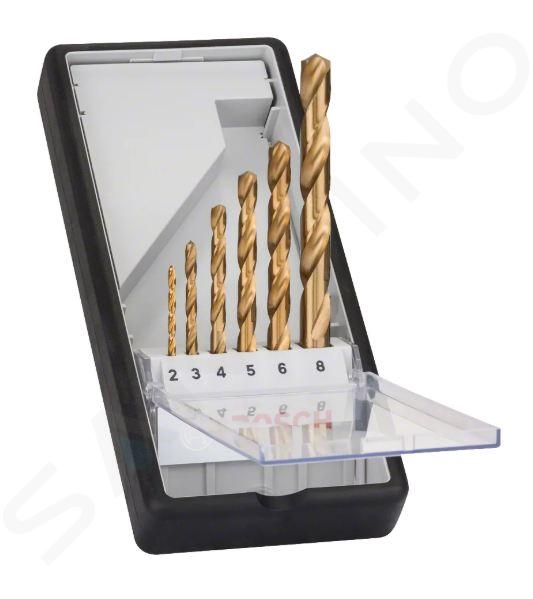 Bosch Accesorios - Juego de 6 brocas para metal 2607010530