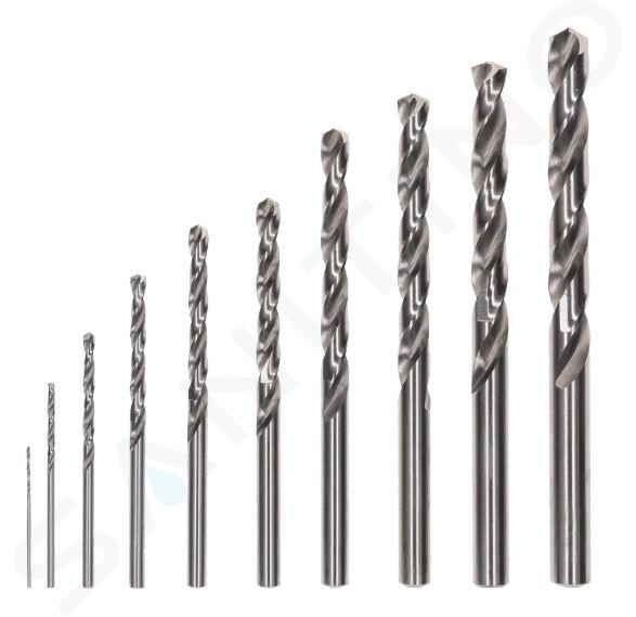 Bosch Accesorios - juego de brocas para metal de 10 piezas 2607010535