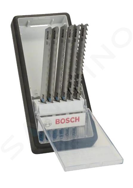 Bosch Accessoires - Set de 6 lames de scie sauteuse pour les métaux 2607010573
