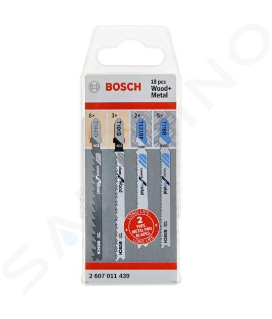 Bosch Accessoires - Set de 18 lames de scie 2607011439