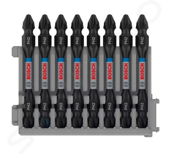 Bosch Príslušenstvo - Súprava obojstranných bitov PH2, 8 ks 2608522337