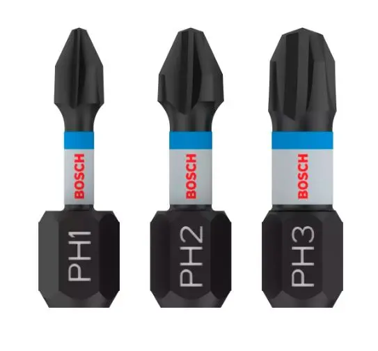 Levně Bosch Příslušenství - 3dílná sada bitů PH 2608522470
