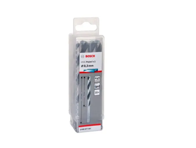 Levně Bosch Příslušenství - Sada vrtáků do kovu, 8,3x117 mm, 10 ks 2608577251