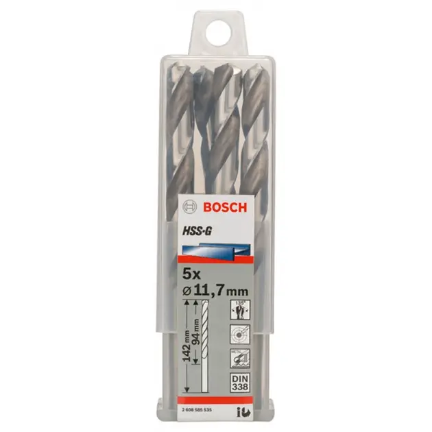 Lot De 11 Forets à Métaux Queue CM2 - Diamètres 14,5 Mm à 21 Mm - Occasion