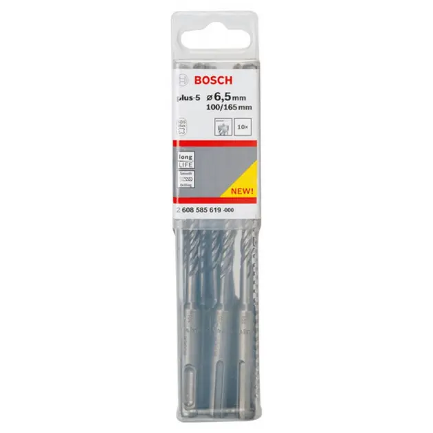 Bosch HCST006 SDS-Plus Masonry Trade Bit Set, Scalpelli E