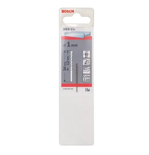 Levně Bosch Příslušenství - Vrták do kovu, 1x34 mm 2608585838